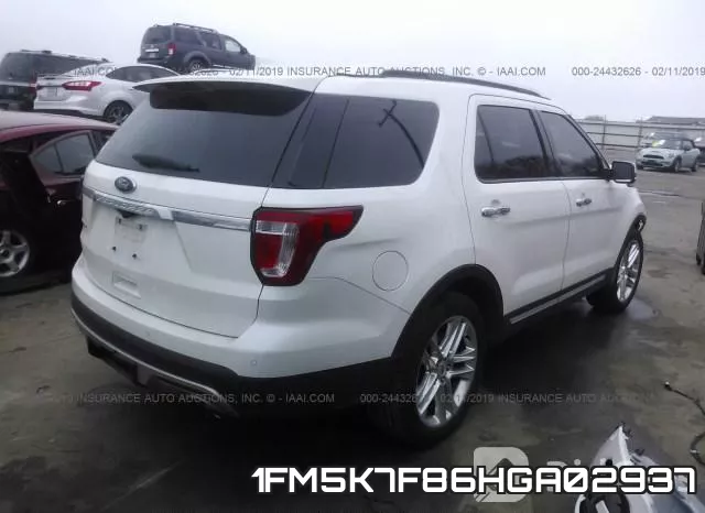 1FM5K7F86HGA02937 фото 5