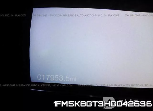 1FM5K8GT3HGD42636 фото 8