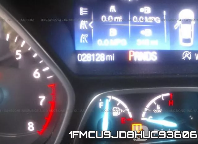 1FMCU9JD8HUC93606 фото 8