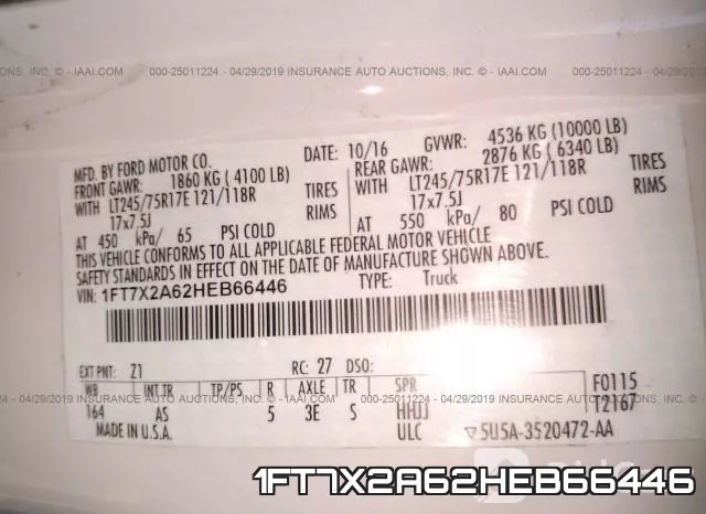 1FT7X2A62HEB66446 фото 10