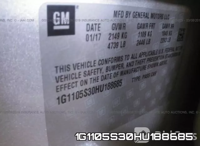 1G1105S30HU188685 фото 10