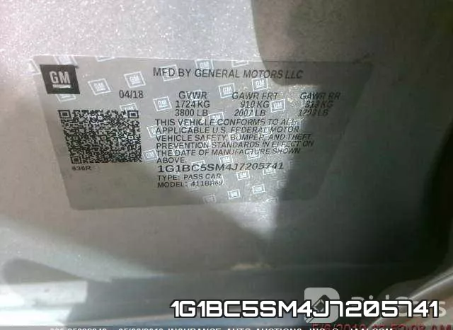 1G1BC5SM4J7205741 фото 10