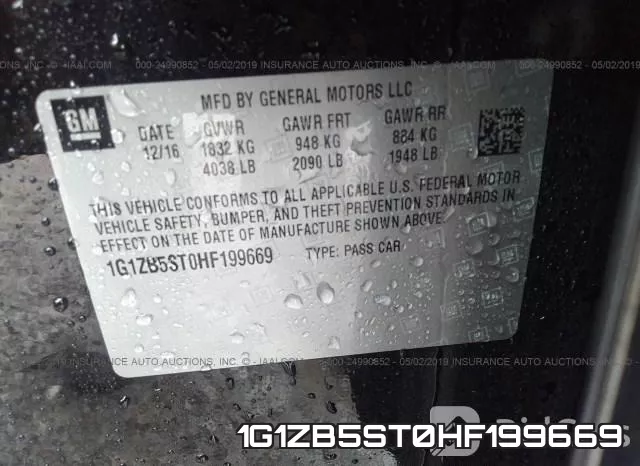 1G1ZB5ST0HF199669 фото 10