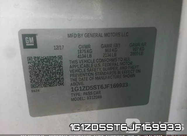 1G1ZD5ST6JF169933 фото 9