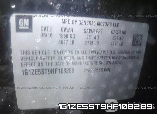 1G1ZE5ST9HF108289 фото 10