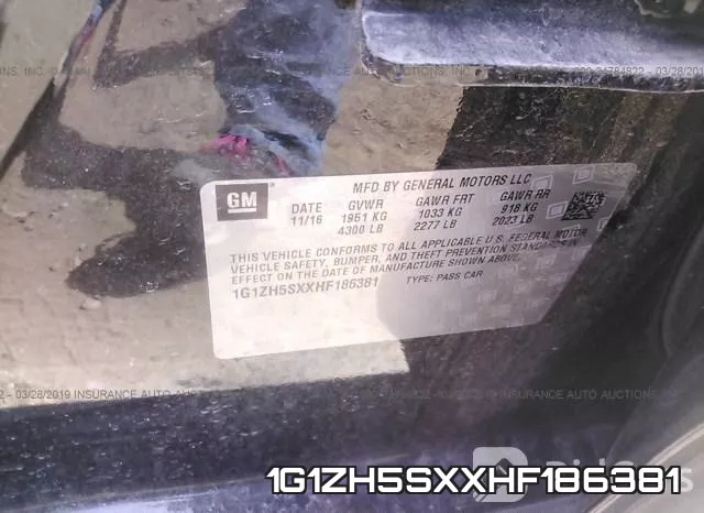 1G1ZH5SXXHF186381 фото 10