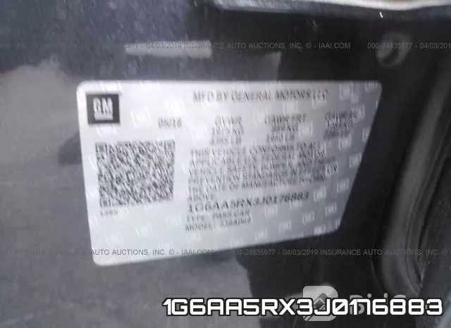 1G6AA5RX3J0176883 фото 10