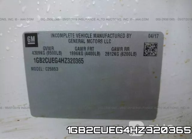 1GB2CUEG4HZ320365 фото 10