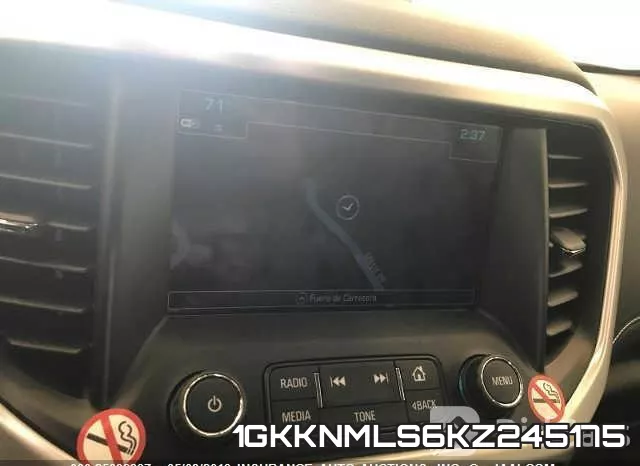 1GKKNMLS6KZ245175 фото 9