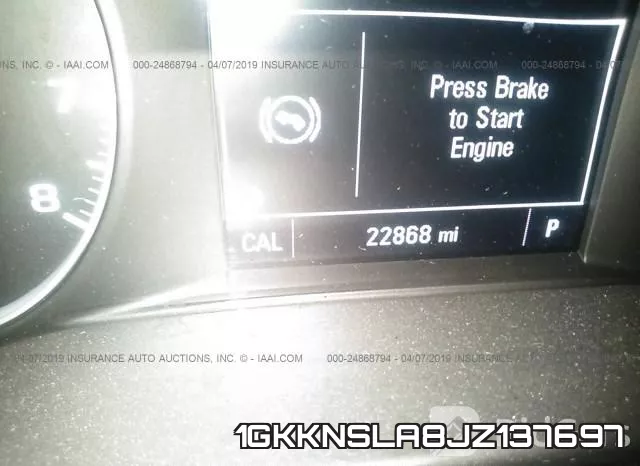 1GKKNSLA8JZ137697 фото 8