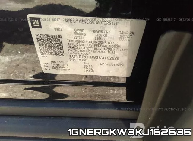 1GNERGKW3KJ162635 фото 10
