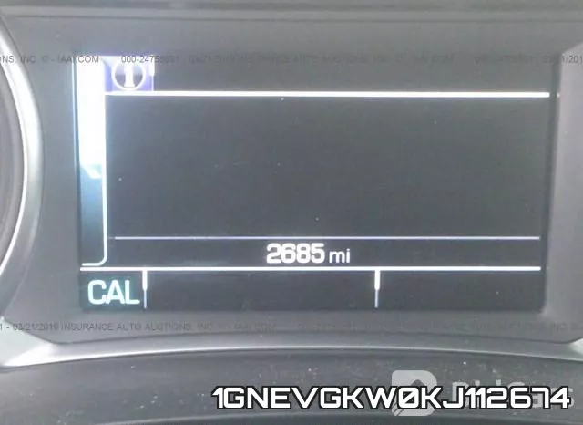 1GNEVGKW0KJ112674 фото 8
