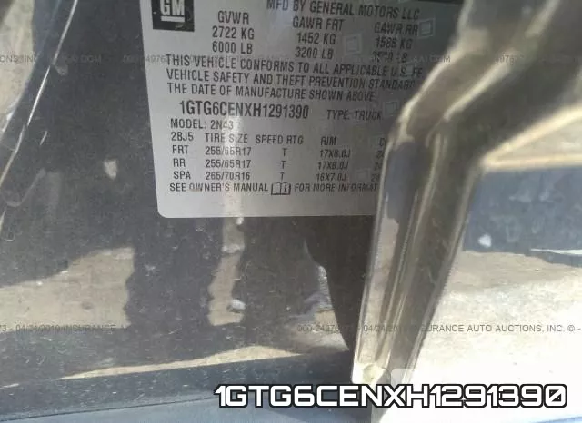 1GTG6CENXH1291390 фото 10