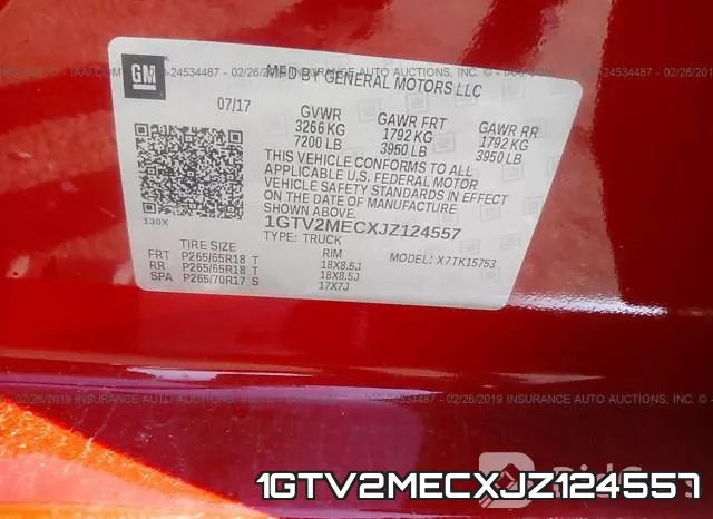 1GTV2MECXJZ124557 фото 10