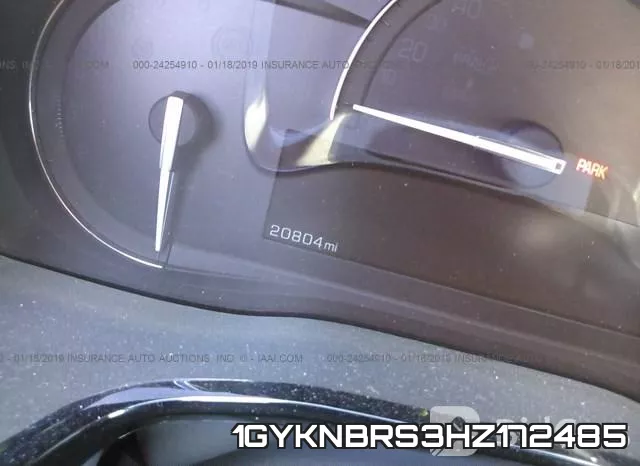 1GYKNBRS3HZ172485 фото 8