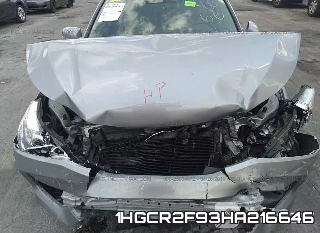 1HGCR2F93HA216646 фото 2
