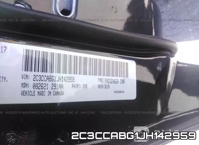 2C3CCABG1JH142959 фото 10