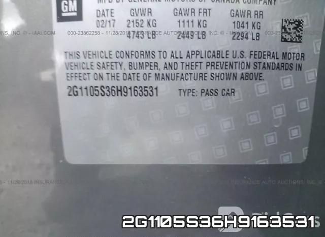 2G1105S36H9163531 фото 10