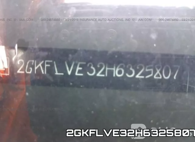 2GKFLVE32H6325807 фото 10