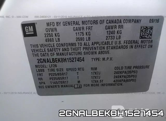 2GNALBEK8H1527454 фото 10