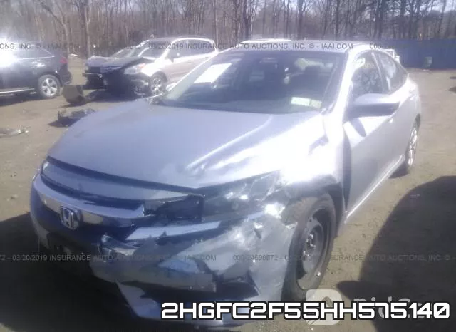 2HGFC2F55HH575140 фото 7