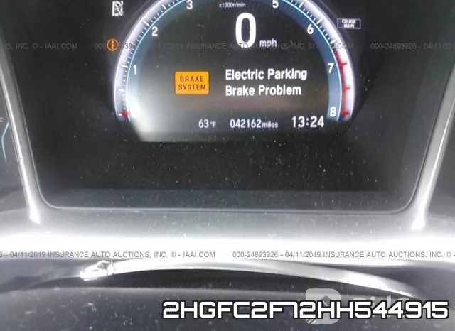 2HGFC2F72HH544915 фото 8