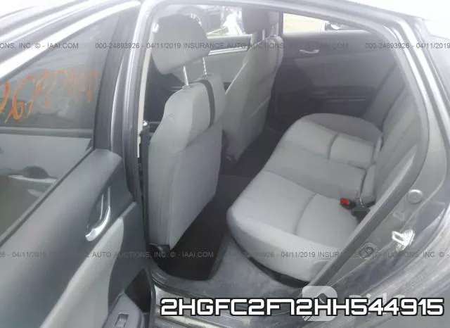 2HGFC2F72HH544915 фото 9