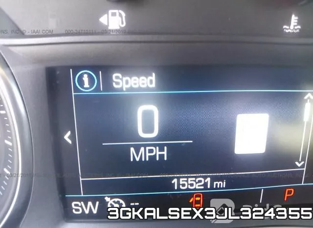 3GKALSEX3JL324355 фото 8