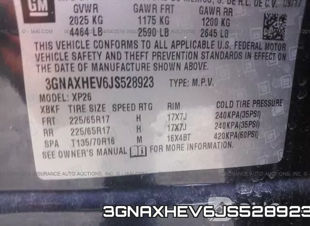 3GNAXHEV6JS528923 фото 10