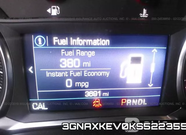 3GNAXKEV0KS522355 фото 8
