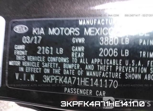 3KPFK4A71HE141170 фото 10