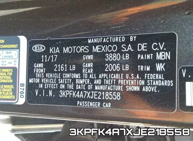 3KPFK4A7XJE218558 фото 10