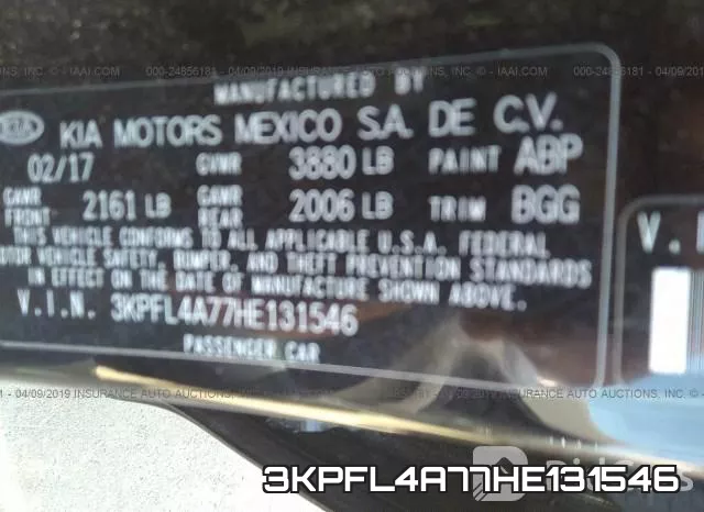 3KPFL4A77HE131546 фото 10