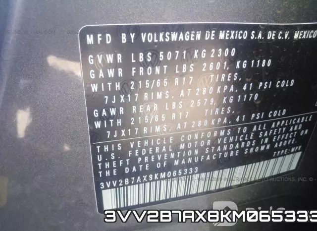 3VV2B7AX8KM065333 фото 10