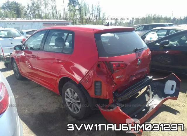 3VW117AU6HM031237 фото 4