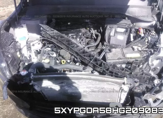 5XYPGDA58HG209083 фото 2