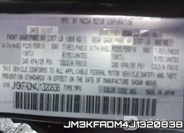JM3KFADM4J1320838 фото 10