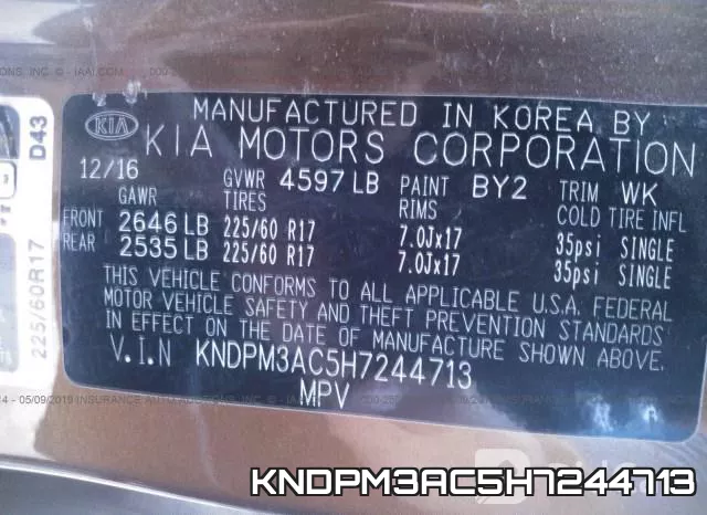 KNDPM3AC5H7244713 фото 10