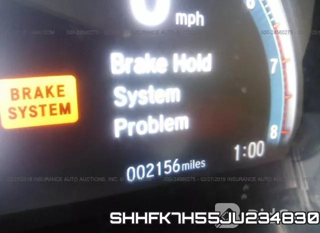 SHHFK7H55JU234830 фото 8