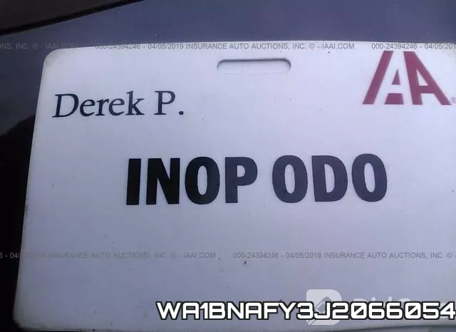 WA1BNAFY3J2066054 фото 8