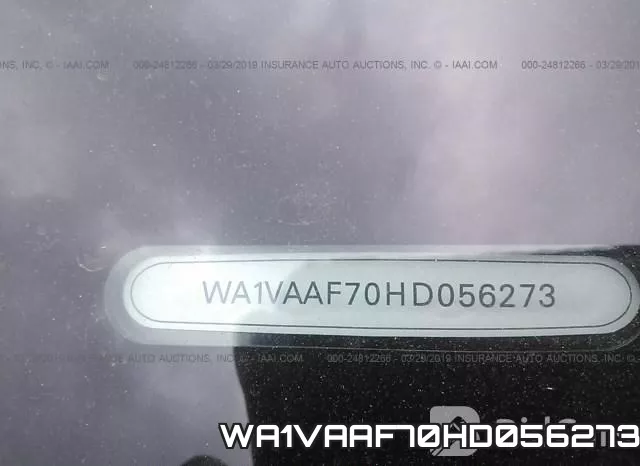 WA1VAAF70HD056273 фото 10