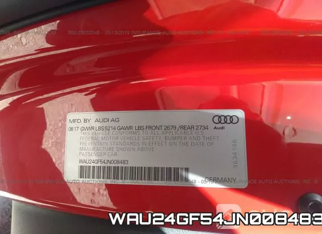 WAU24GF54JN008483 фото 10