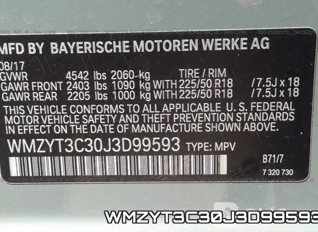 WMZYT3C30J3D99593 фото 10