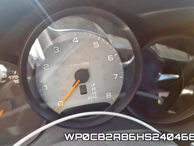 WP0CB2A86HS240466 фото 9