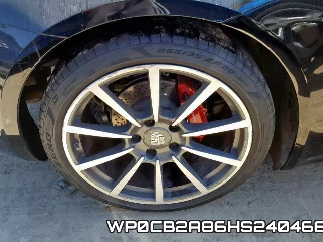 WP0CB2A86HS240466 фото 10