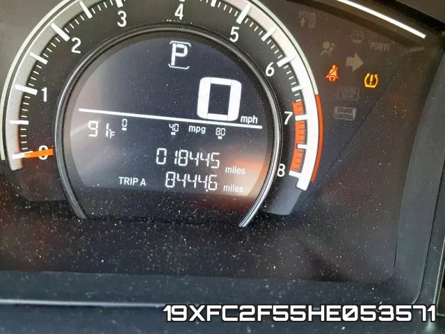 19XFC2F55HE053571 фото 8