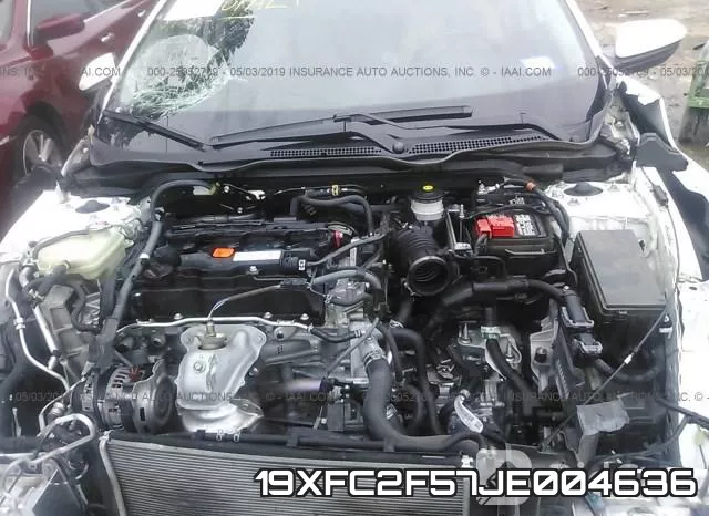 19XFC2F57JE004636 фото 2