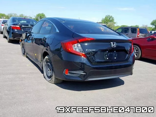 19XFC2F58HE047800 фото 4