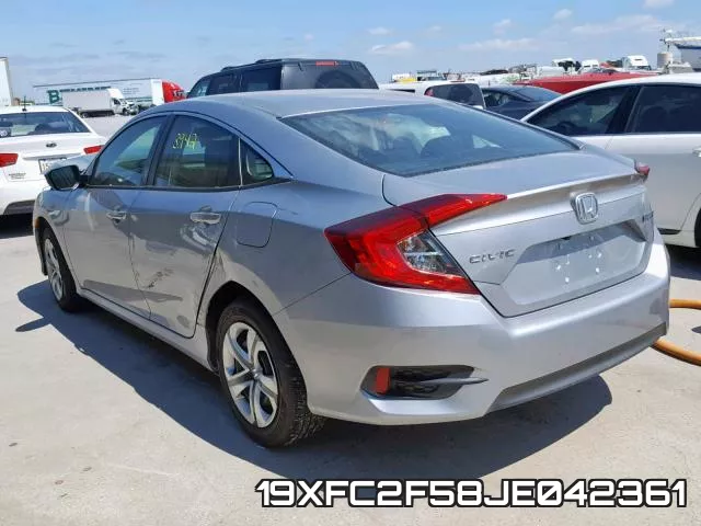 19XFC2F58JE042361 фото 4