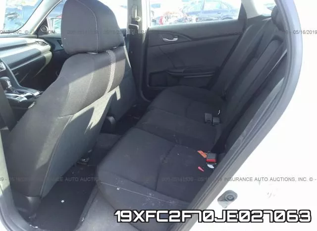 19XFC2F70JE027063 фото 8